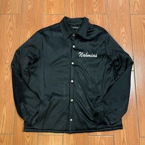 Nahmias Black Lightweight Shirt Jacket